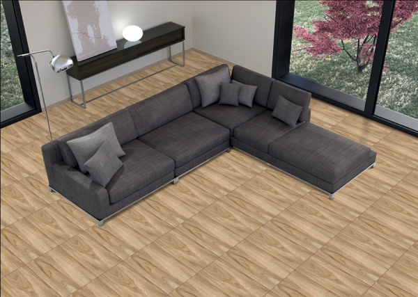 Wooden 60x60cm Porcelain Floor Tiles 98050