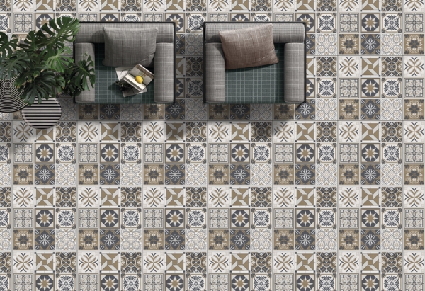 Moroccan Series 60x60cm Porcelain Floor Tiles VM-0014