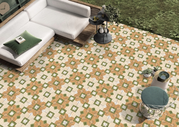 Garden 60x60cm Porcelain Floor Tiles 99014