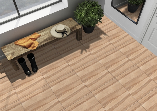 Wooden 60x60cm Porcelain Floor Tiles 98009