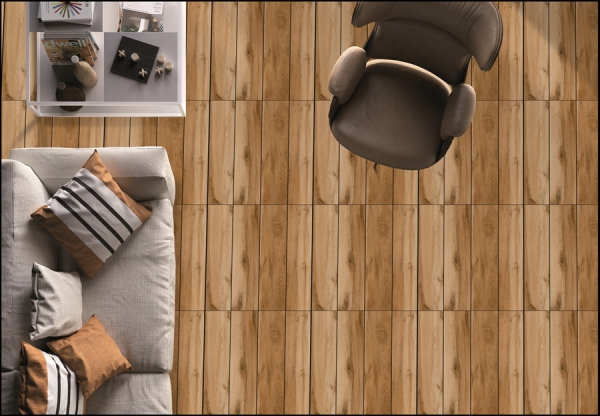 Wooden 60x60cm Porcelain Floor Tiles 98078