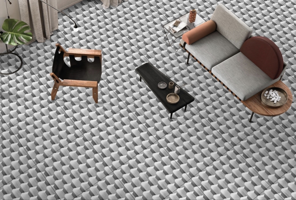 3D 60x60cm Porcelain Floor Tiles 92055