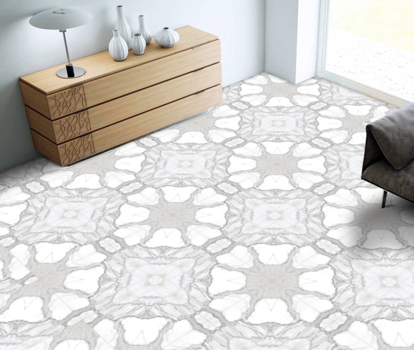 Bookmatch 60x60cm Porcelain Floor Tiles 93029
