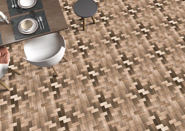 Wooden 60x60cm Porcelain Floor Tiles 98013