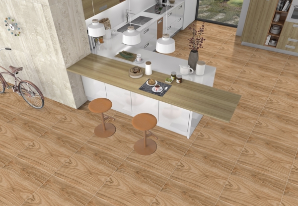 Wooden 60x60cm Porcelain Floor Tiles 98023