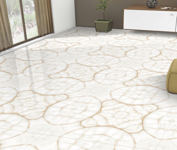 Bookmatch 60x60cm Porcelain Floor Tiles 93035