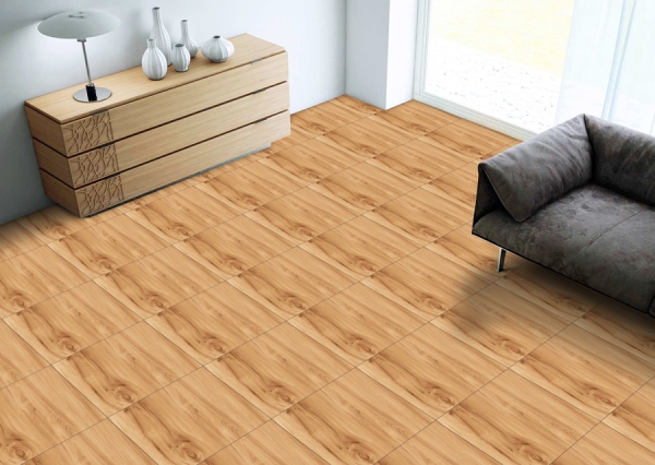 Wooden 60x60cm Porcelain Floor Tiles 98058