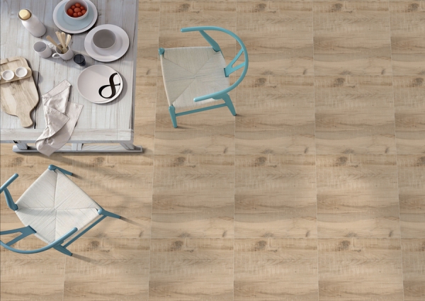 Wooden 60x60cm Porcelain Floor Tiles 98043